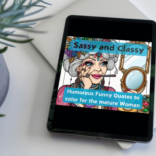 sassy and classy color book2